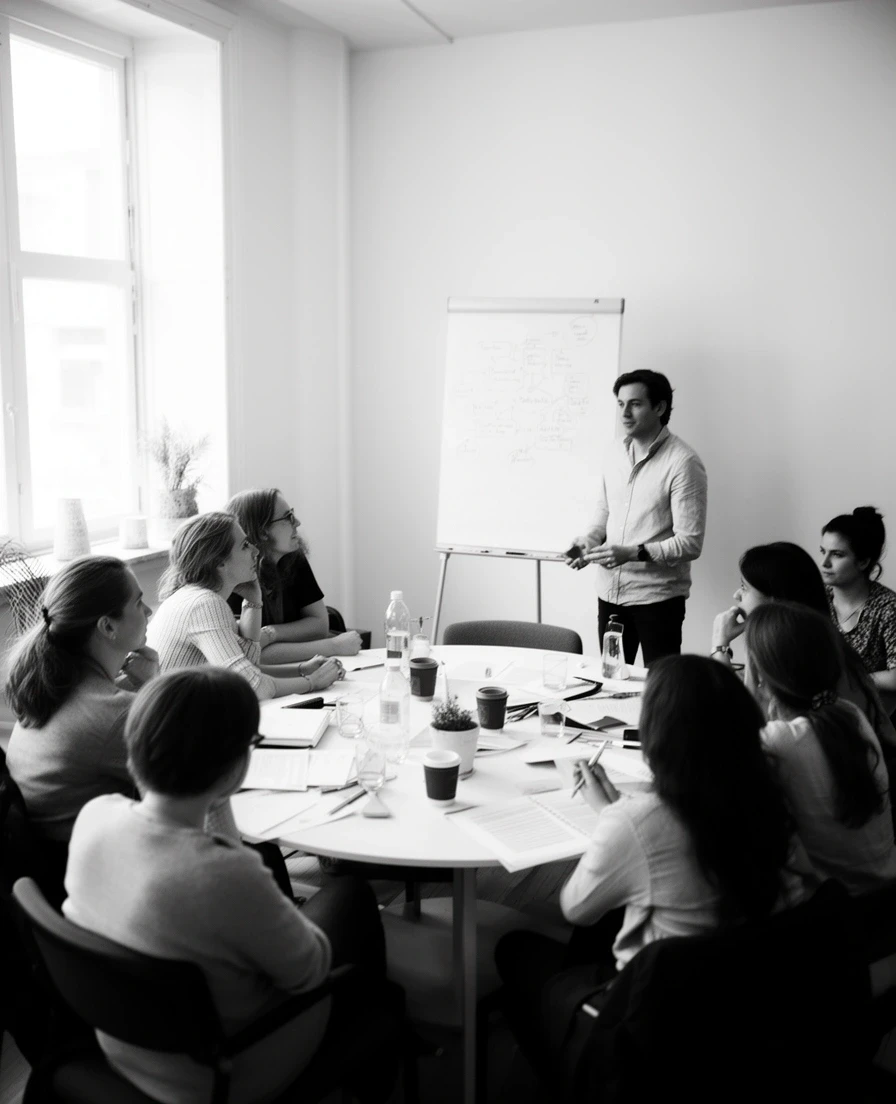 Moderationstraining in einer Kleingruppe